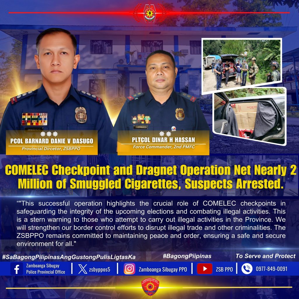 Authorities Seize Smuggled Cigarettes Worth Over Php1.7 Million at ...