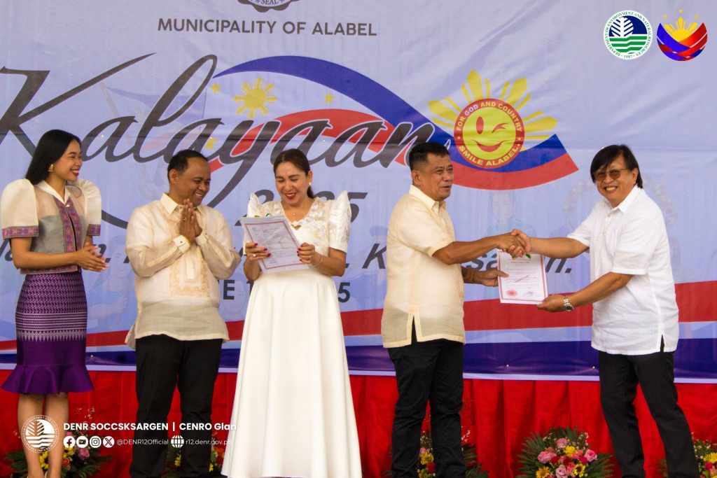 DENR Awards Land Titles to Alabel LGU During Independence Day ...
