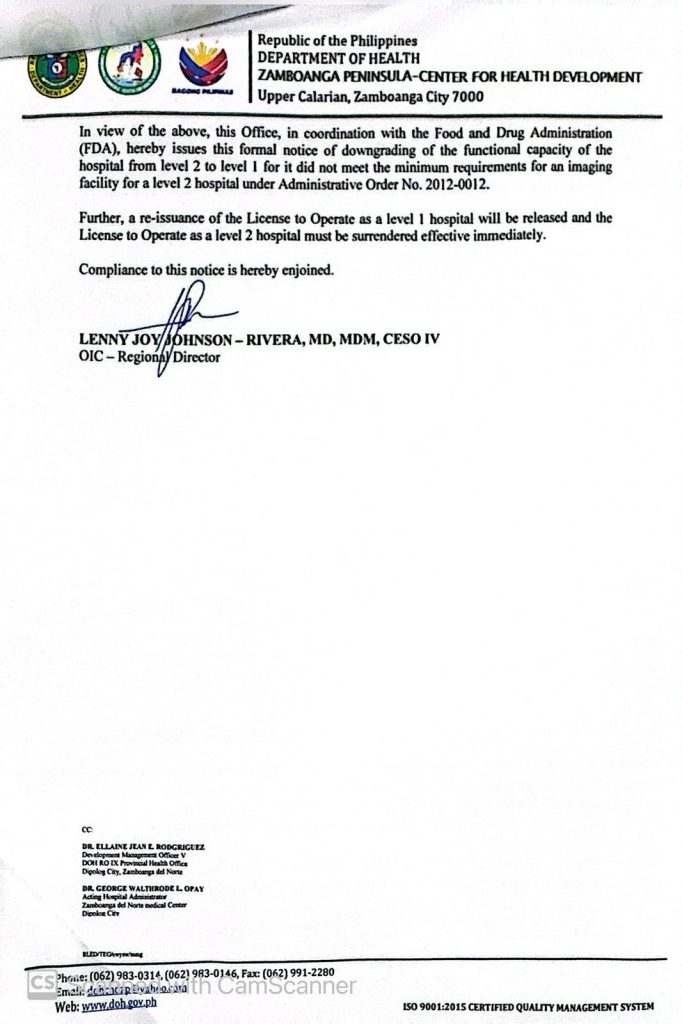 3900 zamnorthospitaldowngrade9104495941