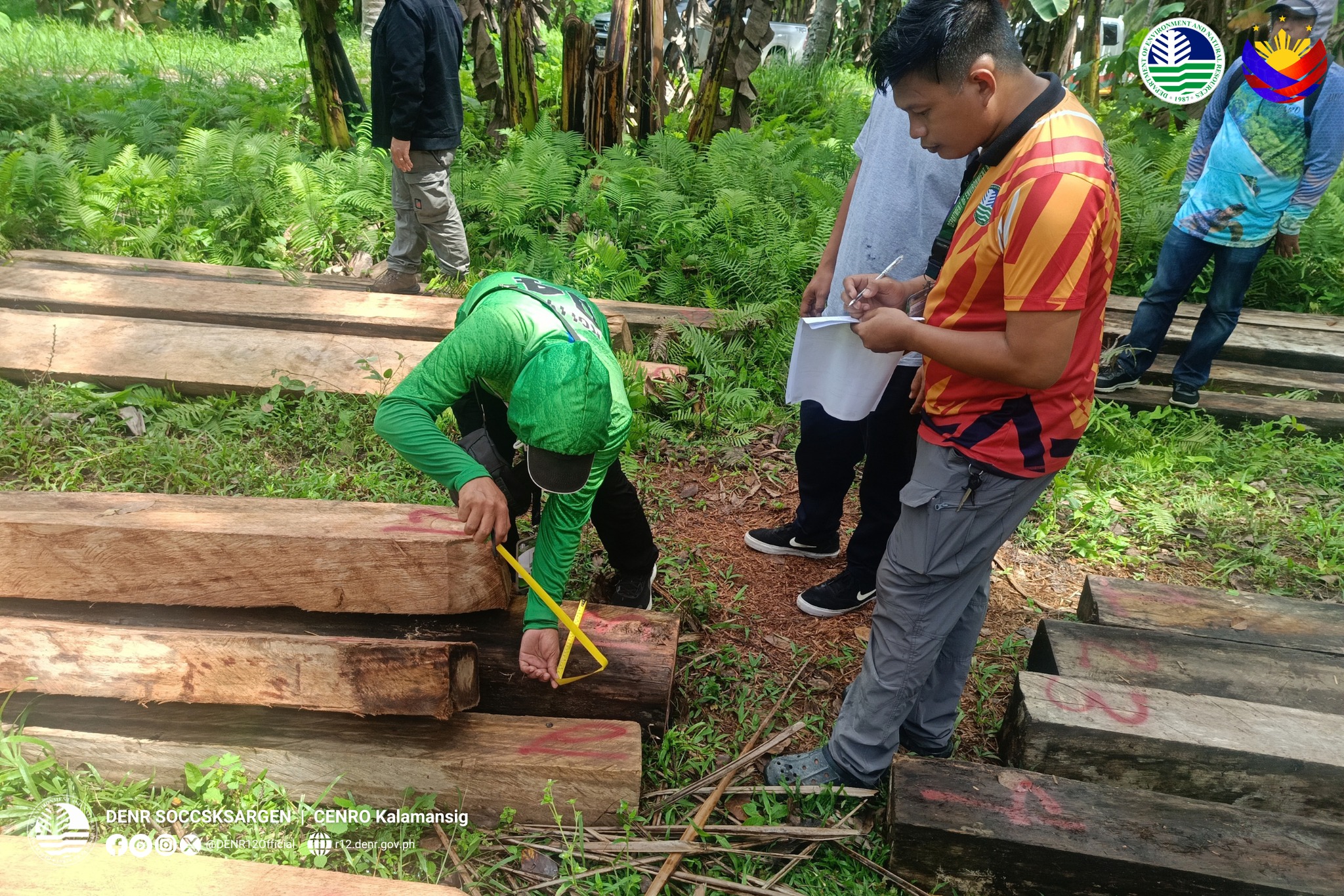 Seize Timber 2,369 Board Feet of Illegal Timber Seized in Anti-Logging Operation in ...