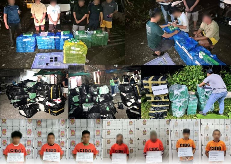 CIDG seizes over ₱2M in illicit cigarettes in coordinated Davao ...