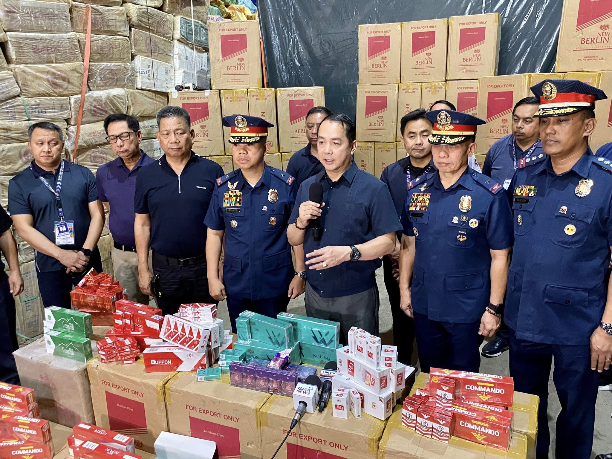 ₱156.4-M Smuggled Cigarettes Seized in Davao City, Among Largest Busts ...
