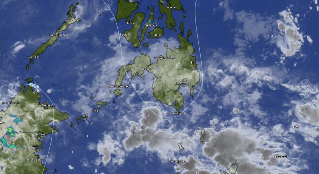 Low pressure area east of Central Luzon continues to affect Mindanao ...