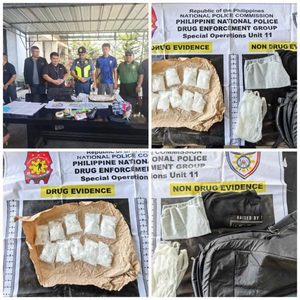 ₱3.4 Million Worth of Suspected Shabu Found in Ceres Bus Unit Garage in Davao City