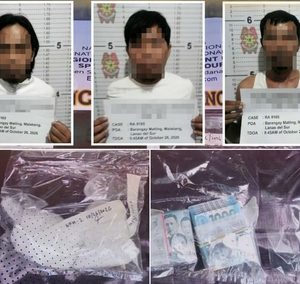 Three Drug Suspects Arrested, ₱1.36 Million Worth of Suspected Shabu Seized in Malabang, Lanao del Sur