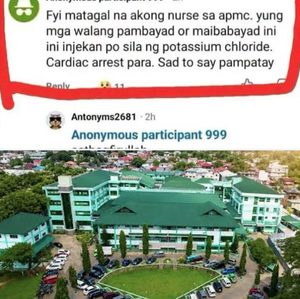 Amai Pakpak Medical Center faces grave potassium chloride allegation; management urged to ensure urgent, independent investigation