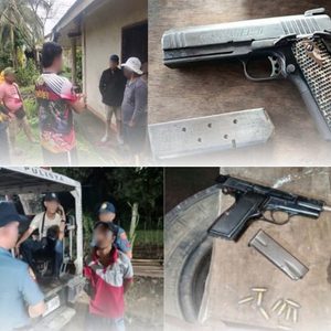 Two Gun-Related Threat Incidents Lead to Arrests in Ipil, Siay; Pistols and Ammunition Seized