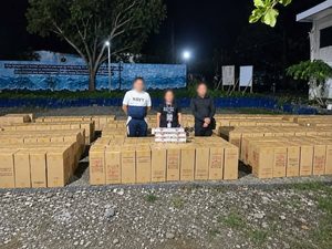Navy Seizes Two Boats Carrying ₱105.4 Million in Smuggled Cigarettes off Zamboanga Sibugay