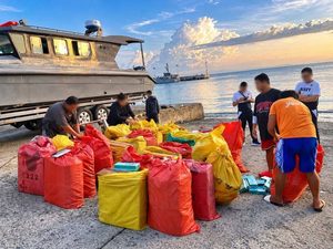 Navy Intercepts Unnamed Boat Carrying ₱5.51 Million in Undocumented Cigarettes Near Sta. Cruz Island